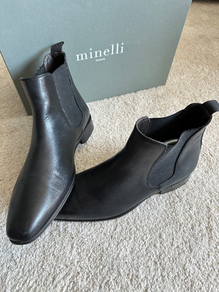 Minelli, chaussures de ville, 41, Bottes, Minelli, Comme neuf, Enlèvement
