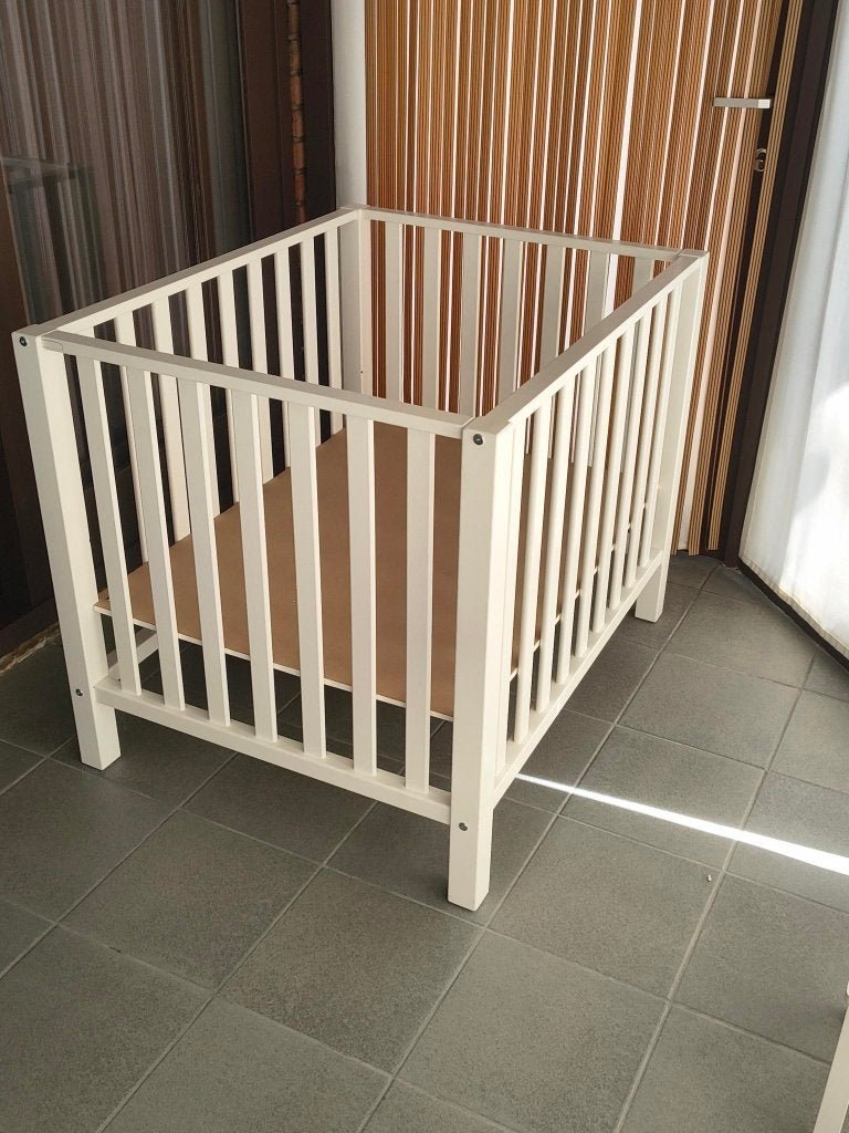 babybox quax, Kinderen en Baby's, Ophalen, Gebruikt, Rechthoekig, In hoogte verstelbaar