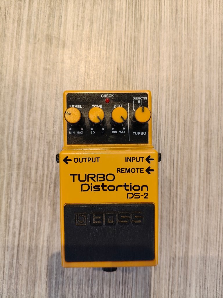 Boss DS-2 turbo distortion, Ophalen, Zo goed als nieuw, Distortion, Overdrive of Fuzz