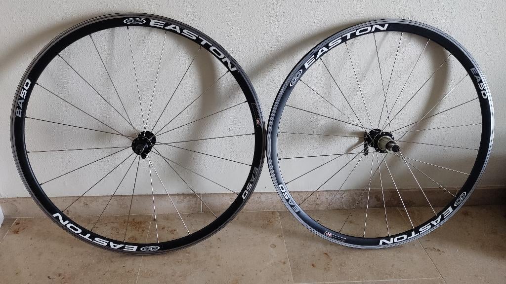 Easton EA50 race wielset, Fietsen en Brommers, Fietsonderdelen, Gebruikt, Aluminium, Easton, Racefiets