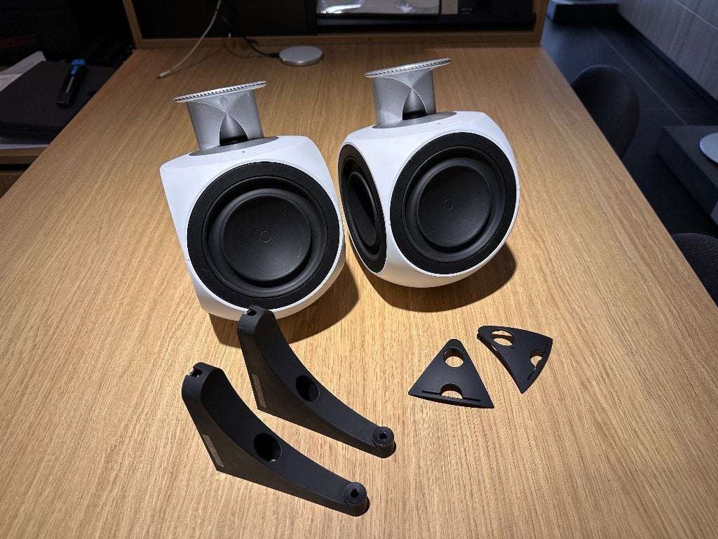 Bang & Olufsen Beolab 3 MK2 mat wit 2016 - B&O, Overige merken, Info@bang-olufsen.dk, Ophalen of Verzenden, Zo goed als nieuw