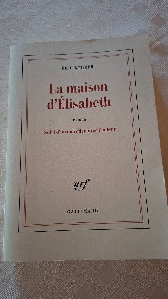 franse literatuur : la maison d'Elisabeth, Ophalen of Verzenden, Zo goed als nieuw