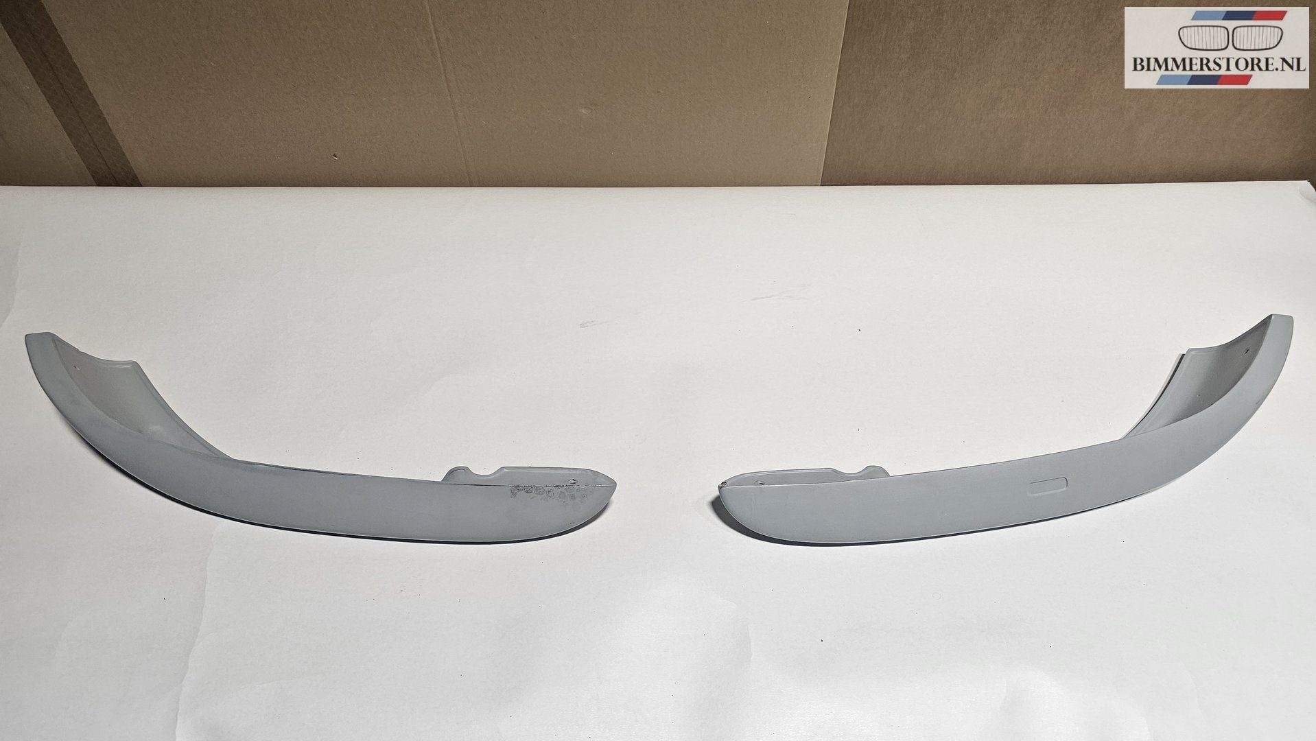 Unieke AC Schnitzer voorbumper lip spoiler set grijs nieuw B, Neuf, -, Origine de la pièce connue, Haillon arrière
