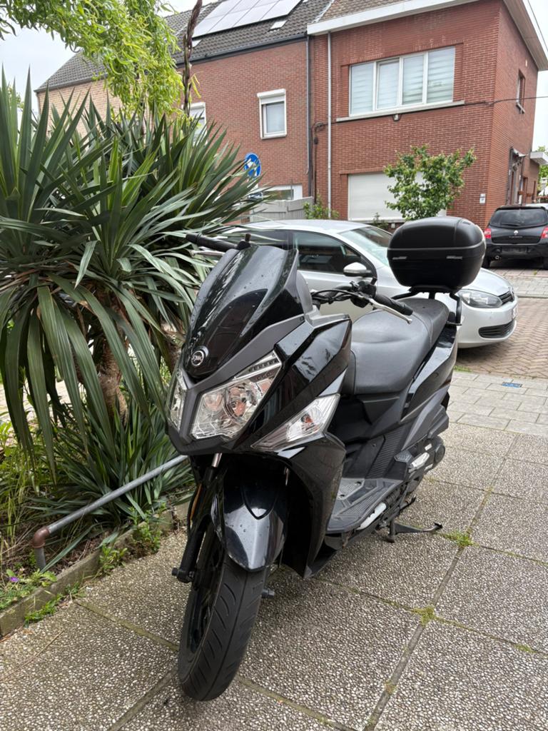 Sym jet 14 50cc classe B, Ophalen