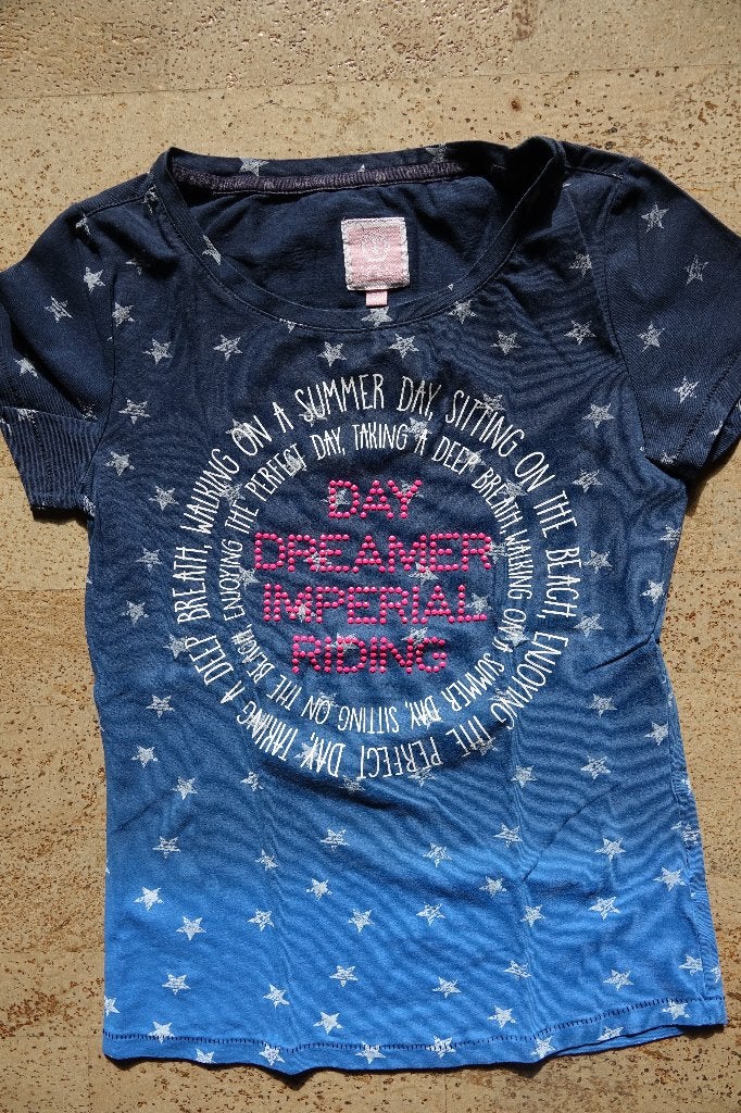 t-shirt Imperial Riding maat xs, Dieren en Toebehoren, Blauw, XS, Ophalen of Verzenden, Zo goed als nieuw