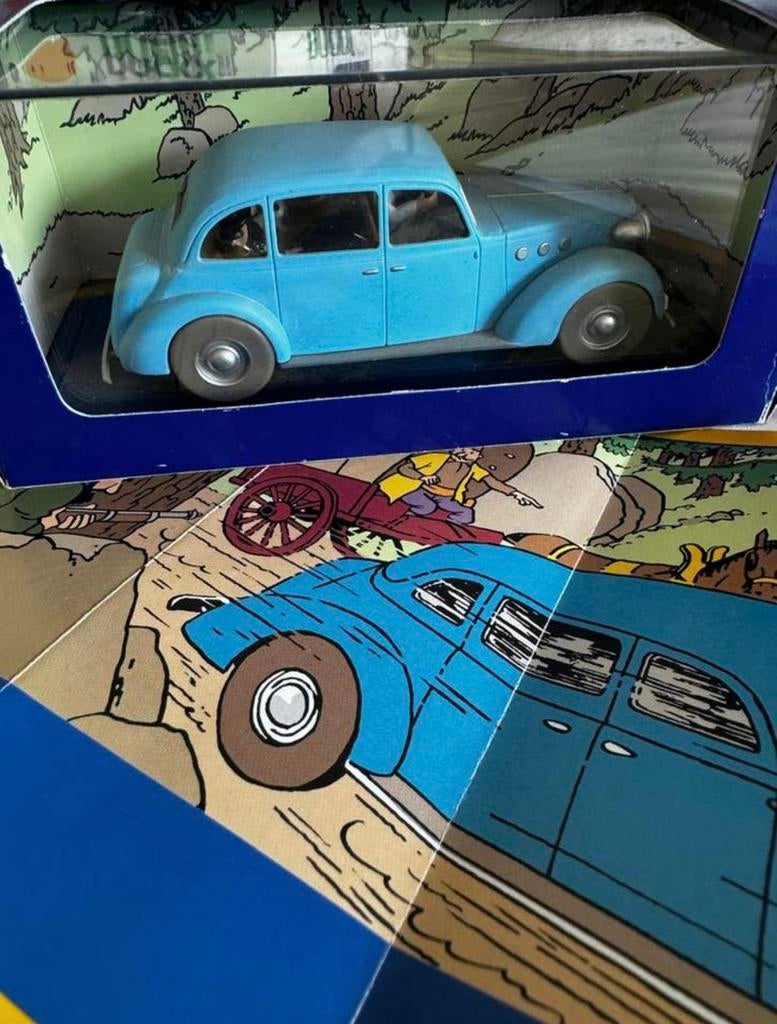 Kuifje auto 1/43 de cadillac B castafiore scepter ottokar, Enlèvement ou Envoi, Tintin, Comme neuf