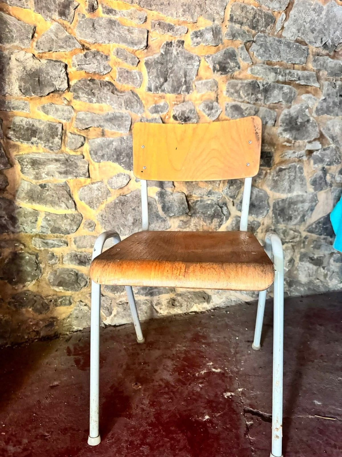 Chaises d’ecole empilables, Enlèvement, Comme neuf, Bois, Une