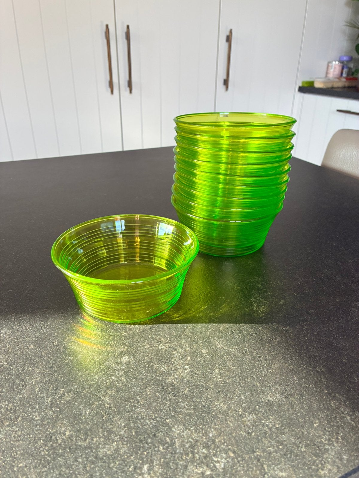 Plastic potjes 10 stuks, Ophalen, Zo goed als nieuw