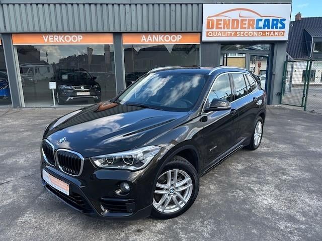 Bmw X1 sDrive, 2.0i benzine, 2016, Automaat + Garantie, Auto's, BMW, 1998 cc, Euro 6, Bruin, https://public.car-pass.be/vhr/65b4b3cb-692f-429f-bf67-122cfd555eb5