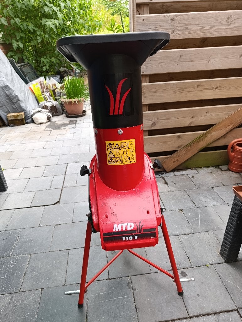 Broyeur de branches MTD-118E, Jardin & Terrasse, Enlèvement, Utilisé, Électrique, MTD