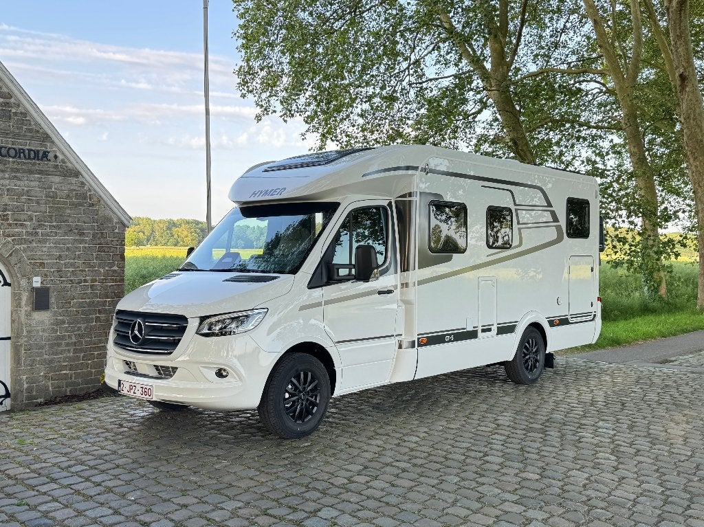 hymer - Te Huur - Mercedes, Caravans en Kamperen, Mobilhomes, Automaat, Tot en met 2, Bedrijf, Diesel