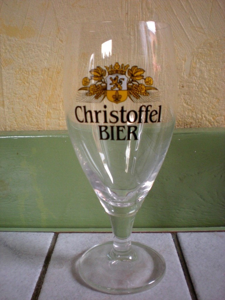CHRISTOFFEL Bier, Verzamelen, Biermerken, Ophalen of Verzenden, Zo goed als nieuw, Glas of Glazen