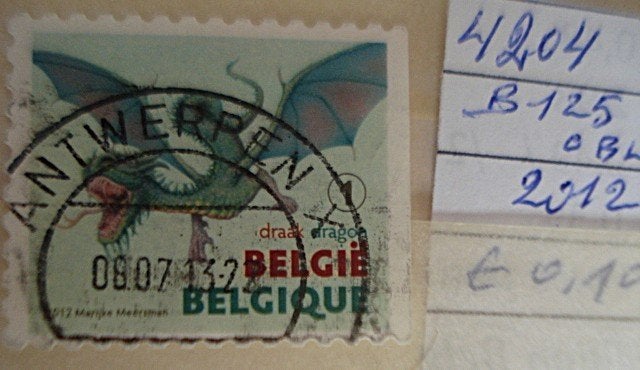 België nr. 4204 (O), Verzenden, Gestempeld, Gestempeld