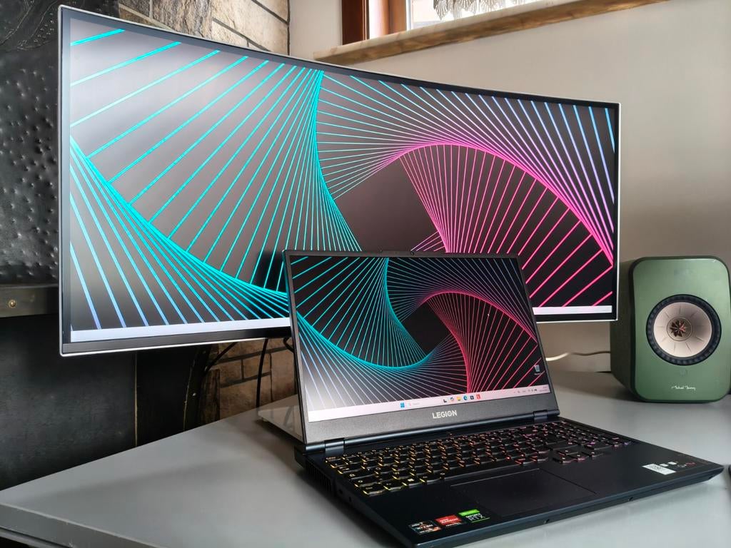 Lenovo Legion 5 Ryzen 7 RTX 3070 - 32 Go RAM - 165Hz, Computers en Software, Windows Laptops, Zo goed als nieuw, 16 inch, SSD