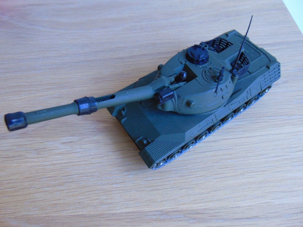 Dinky Toy Leopard Tank -70s, Hobby en Vrije tijd, Ophalen of Verzenden, Gebruikt, Overige typen, Dinky Toys