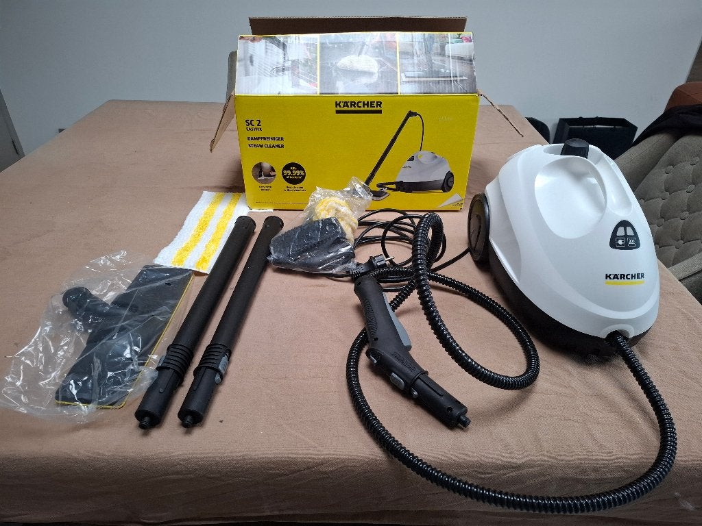 Karcher stoomreiniger, Elektronische apparatuur, Ophalen, Zo goed als nieuw, Stoomreiniger