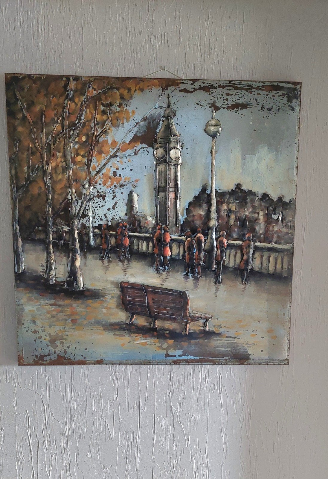 3D Muurdecoratie 1m x 1m, Ophalen