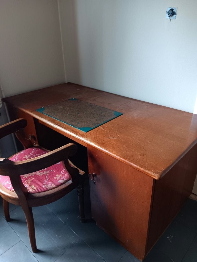 bureau, Classique, Enlèvement, Bureau-armoire combiné, Bois