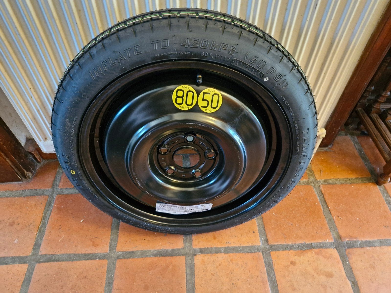 Roue de secours Toyota Corolla, Autos : Pièces & Accessoires, Enlèvement