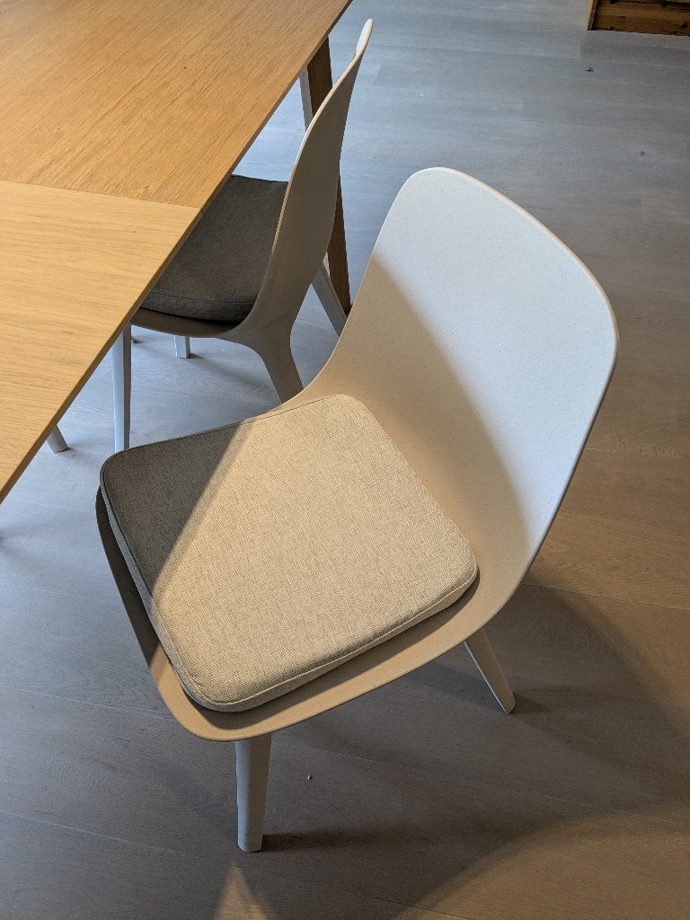 zes eettafelstoelen, Maison & Meubles, Autres couleurs, Comme neuf, Synthétique, Enlèvement