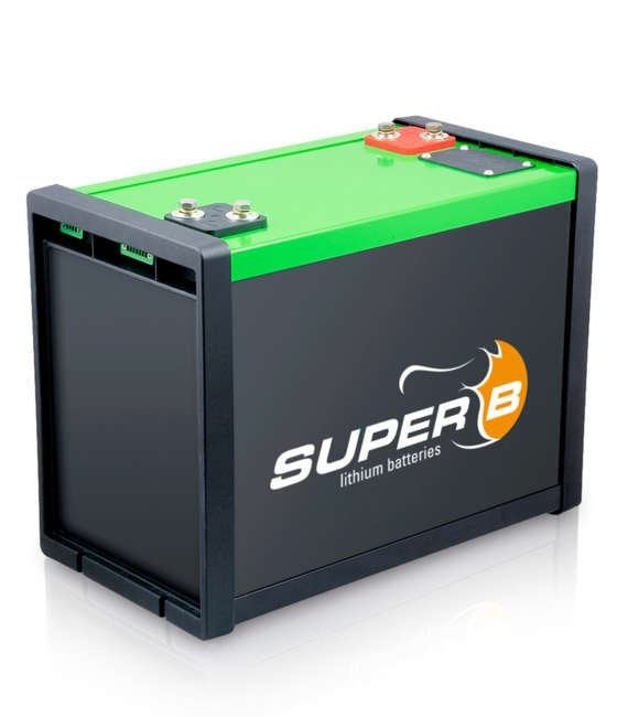Super B Nomia 12V 100Ah Lithium accu, Gebruikt