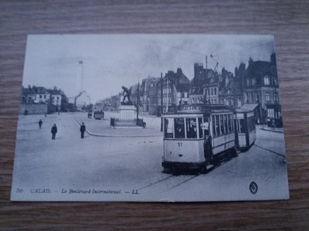 Arrivée du tramway international de Calais, le boulevard, Enlèvement ou Envoi