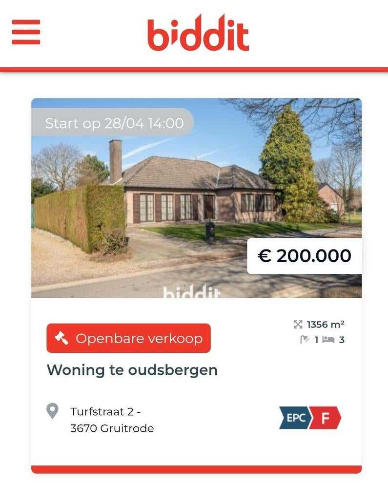 Huis te koop, Immo