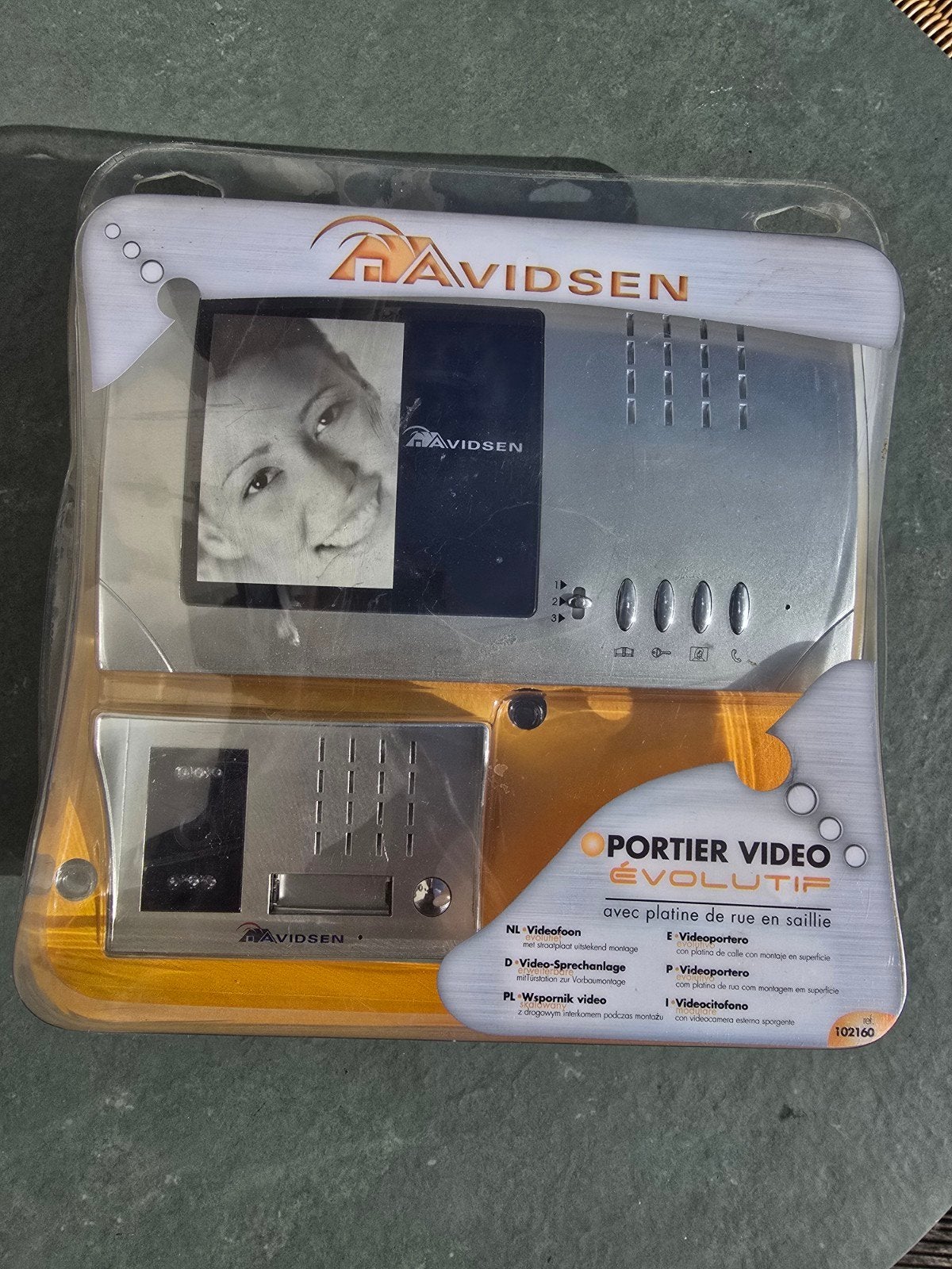 Avidsen Videofoon 102160 Nieuw, Maison & Meubles, Enlèvement ou Envoi, Caméra intégrée, Neuf, Filaire