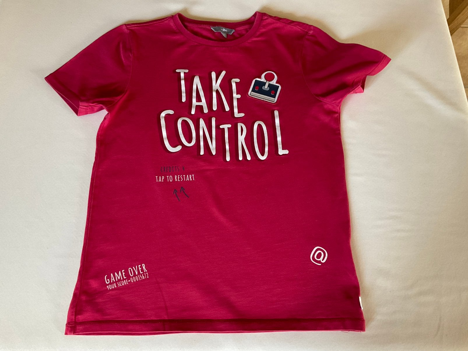 Rode shirt jongens, Kinderen en Baby's, Ophalen of Verzenden, Gebruikt, Jongen