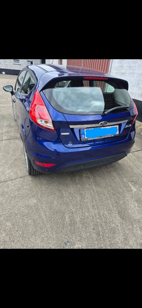 Ford Fiësta, Auto's, Euro 6, Blauw, Particulier, Onderhoudsboekje