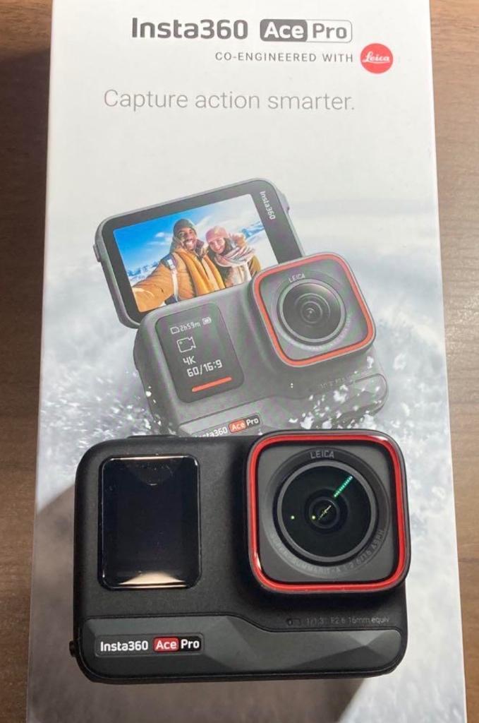 Insta360 Ace Pro, TV, Hi-fi & Vidéo, Caméras action, Comme neuf, Autres marques, Enlèvement ou Envoi
