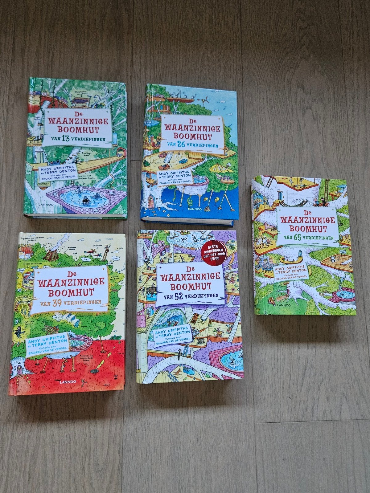 Waanzinnige boomhut 5 boeken, Fiction, Andy Griffiths; Terry Denton, Comme neuf, Enlèvement