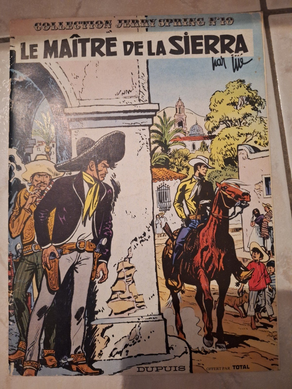Jerry Spring Le Maître de la Sierra 1988, Livres, Une BD, Enlèvement, Utilisé