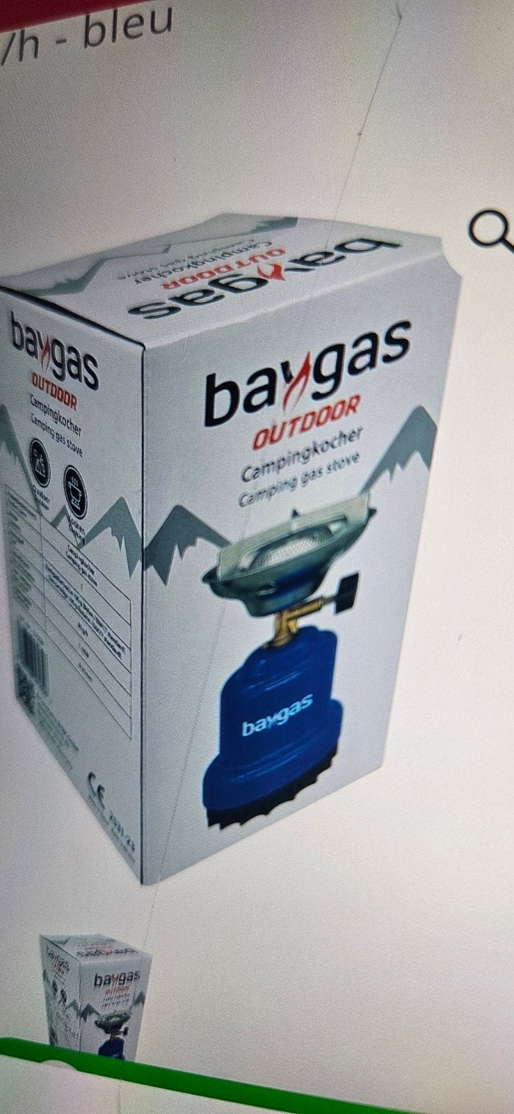 Baygas outdoor gloednieuw