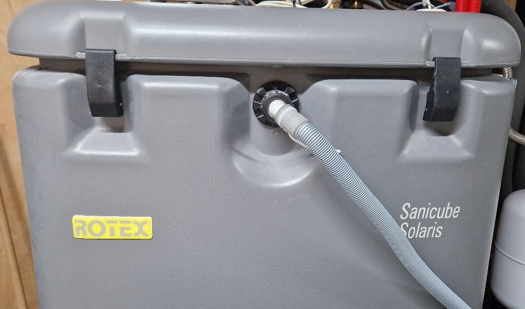 Zonneboiler Sanicube Solaris Rotex Daikin 500l, Bricolage & Construction, 100 litres ou plus, Enlèvement, Utilisé, Boiler