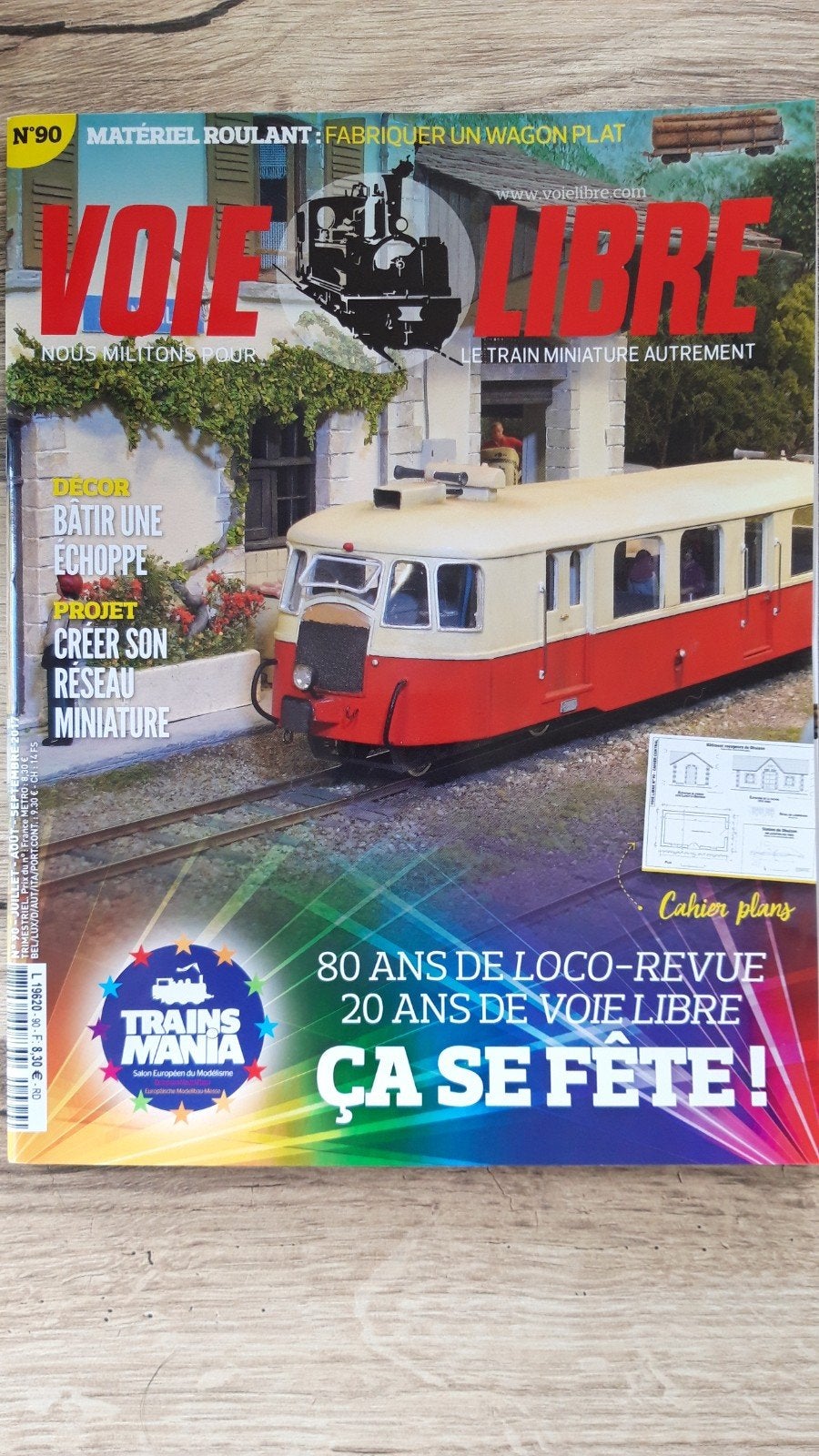 Voie libre nr 90, Hobby en Vrije tijd, Modeltreinen | Overige schalen, Ophalen of Verzenden