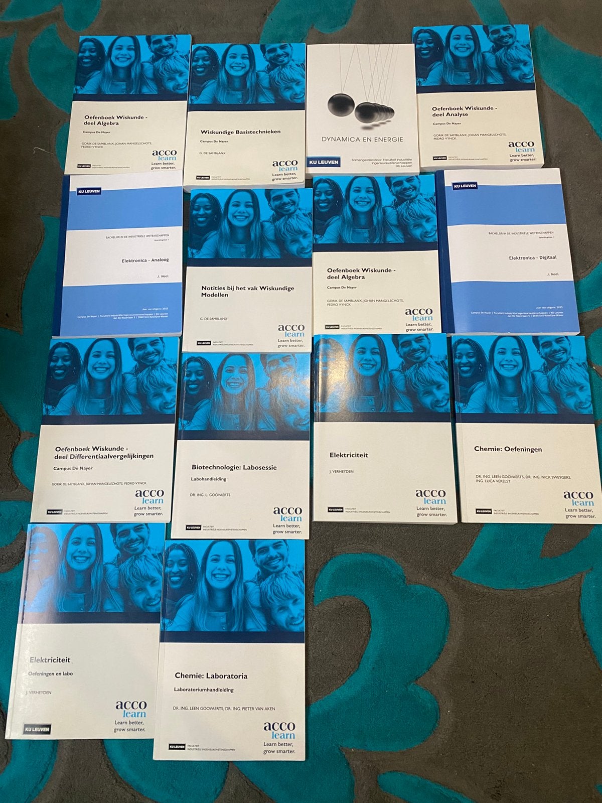 Schoolboeken campus de nayer industriële ingenieur bachelor1, Ophalen, Nieuw