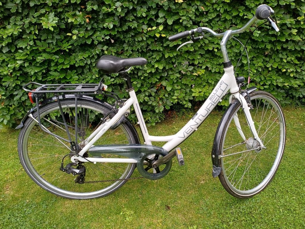 Vrouwenfiets/Meisjesfiets Venturelli 28 inch 49 cm frame, Gebruikt, Velgrem, 47 tot 50 cm, Versnellingen