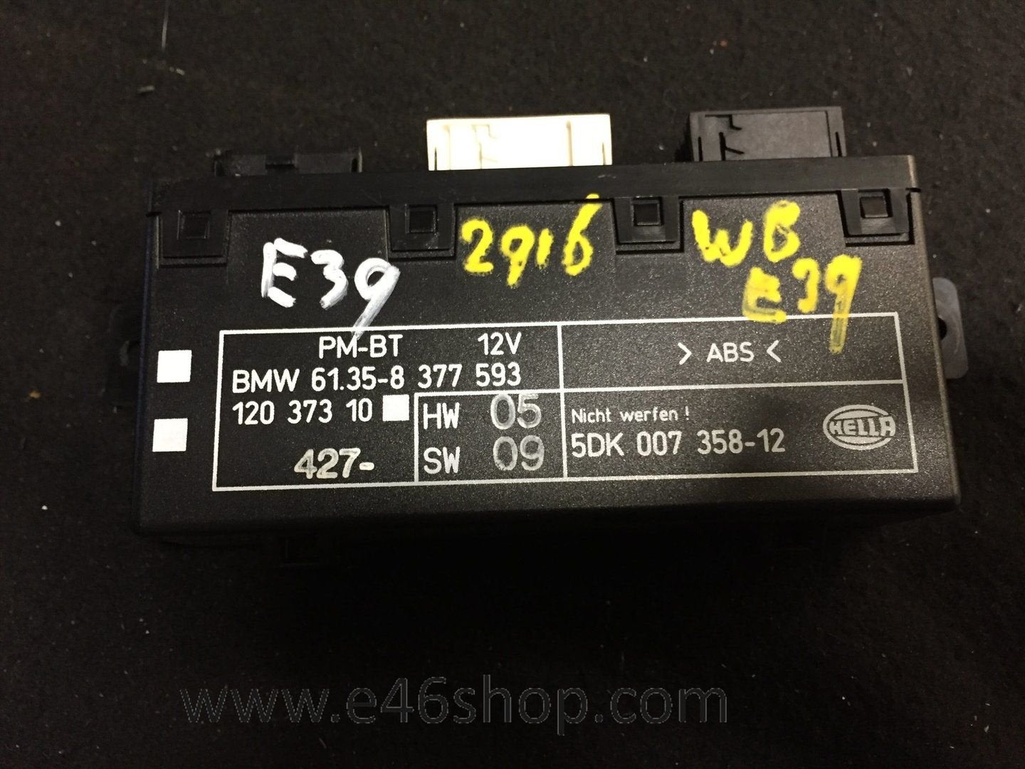 Deur module comfort module BMW E39 oem 8377593, Gebruikt, -, -, Ophalen of Verzenden
