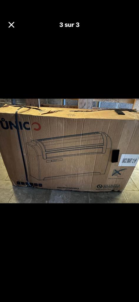 Climatiseur unico, Enlèvement, Comme neuf, Ventilation, Télécommande