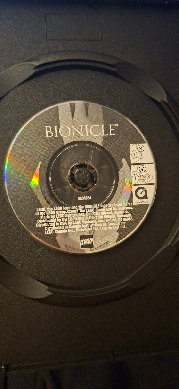 Lego Bionicle PC Mini CD-ROM 2003, Ophalen, Gebruikt