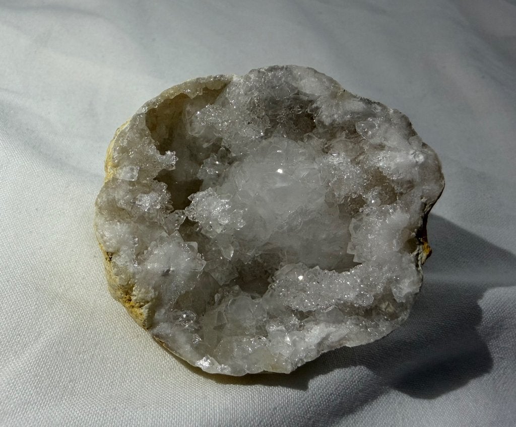Edelsteen bergkristal geode, Ophalen, Nieuw