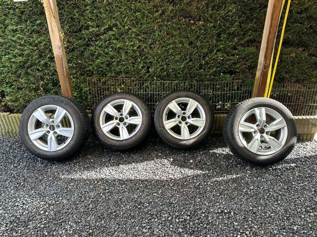 Velg + band 205/60/16, Auto-onderdelen, Ophalen, Band(en)