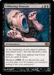 Gibbering Descent - FUT - MTG - EX, Enlèvement ou Envoi