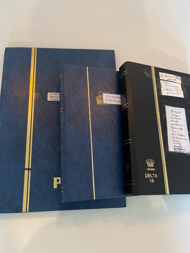 3 Postzegelalbums Stadspost, Postzegels en Munten, Postzegels | Volle albums en Verzamelingen, Ophalen of Verzenden