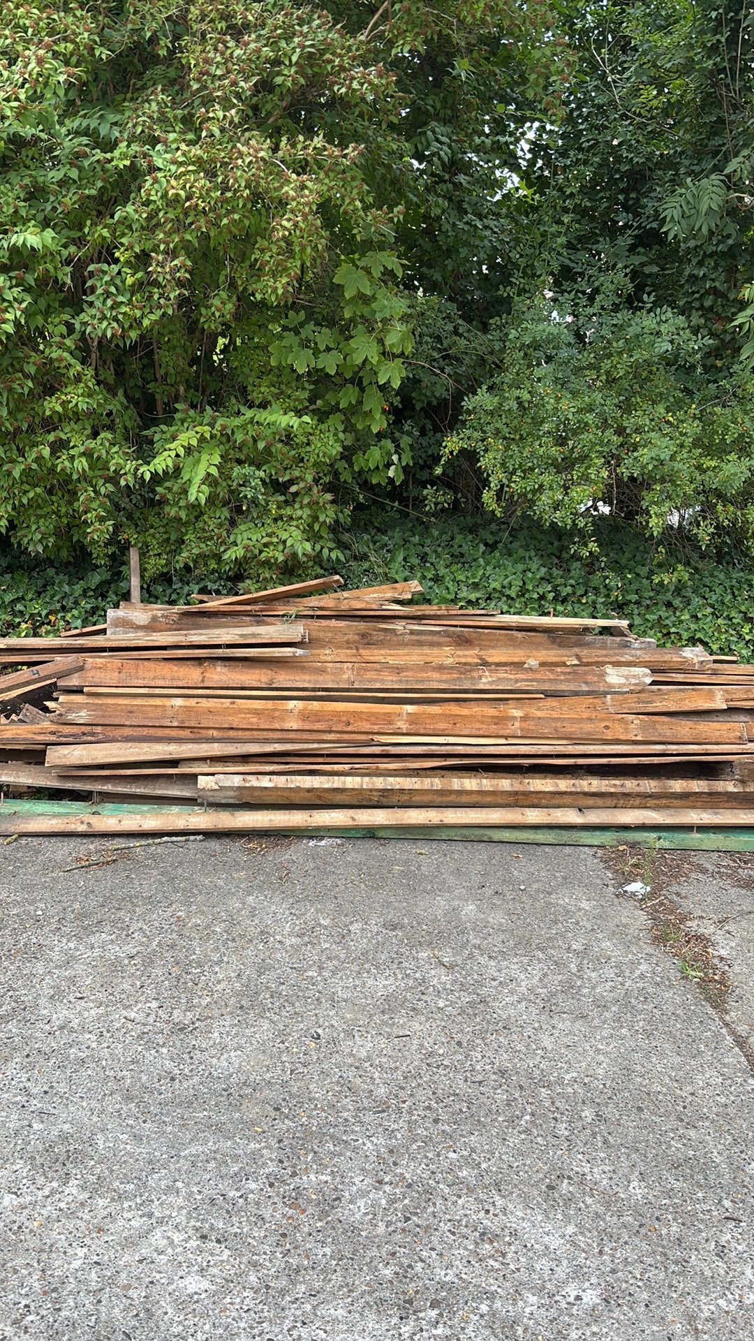 Gratis brandhout, Tuin en Terras, Brandhout, Ophalen