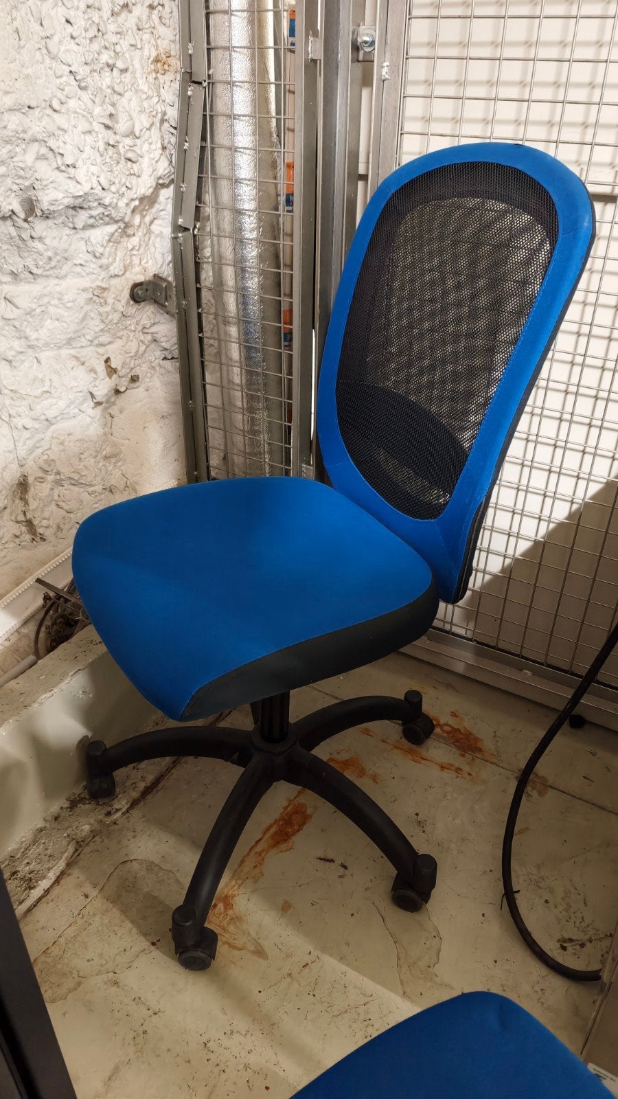 Chaise de bureau, Maison & Meubles, Enlèvement, Ergonomique, Bleu, Chaise de bureau