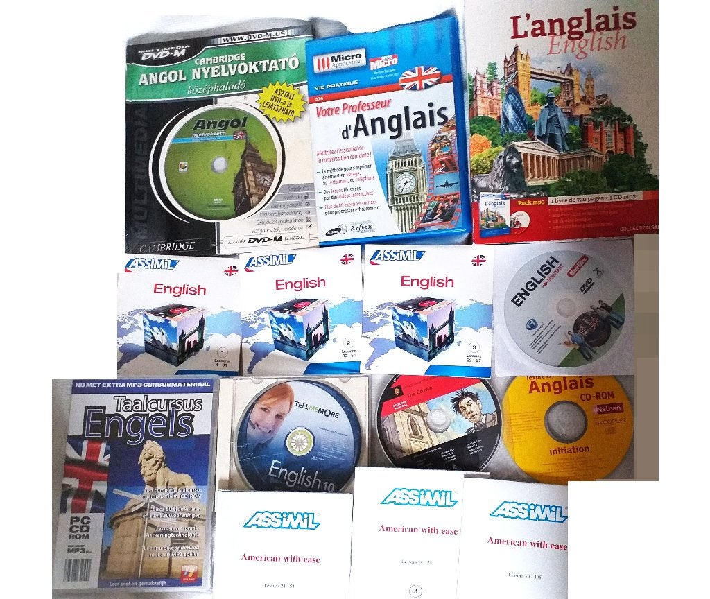 Lot  Logiciel Assimil  Apprendre l'Anglais, Enlèvement ou Envoi