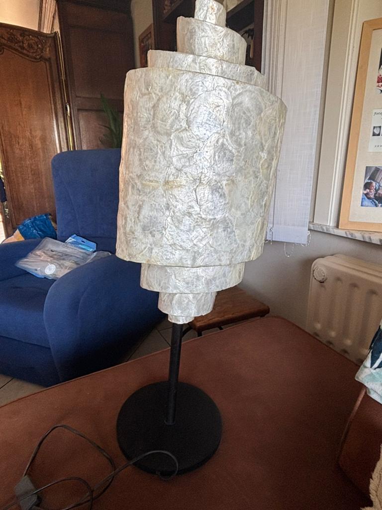 Lampe coquillage, Enlèvement, Utilisé