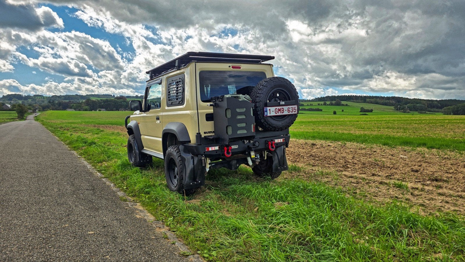 Suzuki Jimny, Auto's, Euro 6, Beige, Handgeschakeld, 4x4